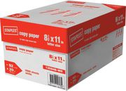 Staples copy paper Letter Size 8.5*11, 75gsm and 80gsm