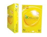 Ik Yellow  A4 Copy Paper 80gsm, 75gsm, 70gsm