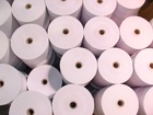 colorful thermal paper roll , with pink